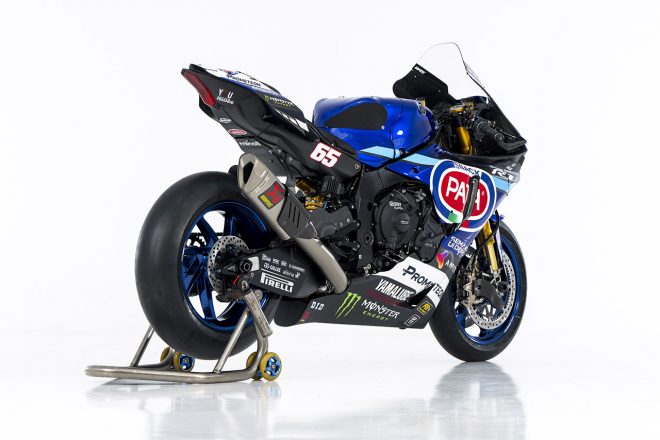 2024SBK：ジョナサン・レイ（Pata Prometeon Yamaha）が使用するヤマハYZF-R1