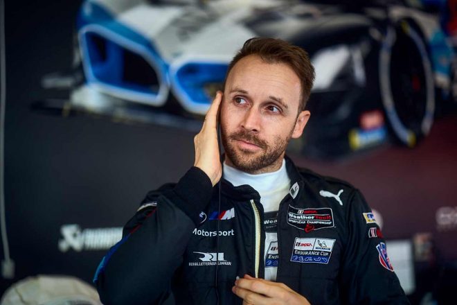 BMWワークスドライバーのレネ・ラスト