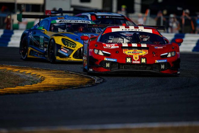 GTDプロクラスを制したリシ・コンペティツィオーネの62号車フェラーリ296 GT3