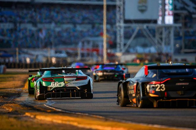 グラディエント・レーシングの66号車アキュラNSX GT3