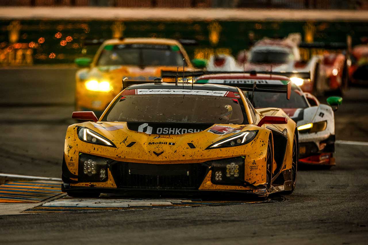 2024年のIMSA開幕戦デイトナ24時間でレースデビューを迎えたシボレー・コルベットZ06 GT3.R