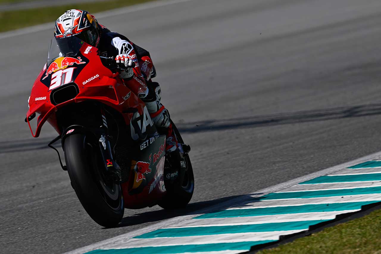 ペドロ・アコスタ（レッドブルGASGASテック3）／2024MotoGPセパンシェイクダウンテスト2日目