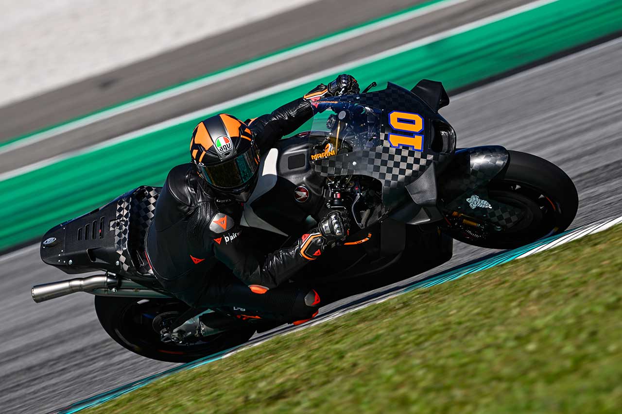 ルカ・マリーニ（レプソル・ホンダ・チーム）／2024MotoGPセパンシェイクダウンテスト2日目