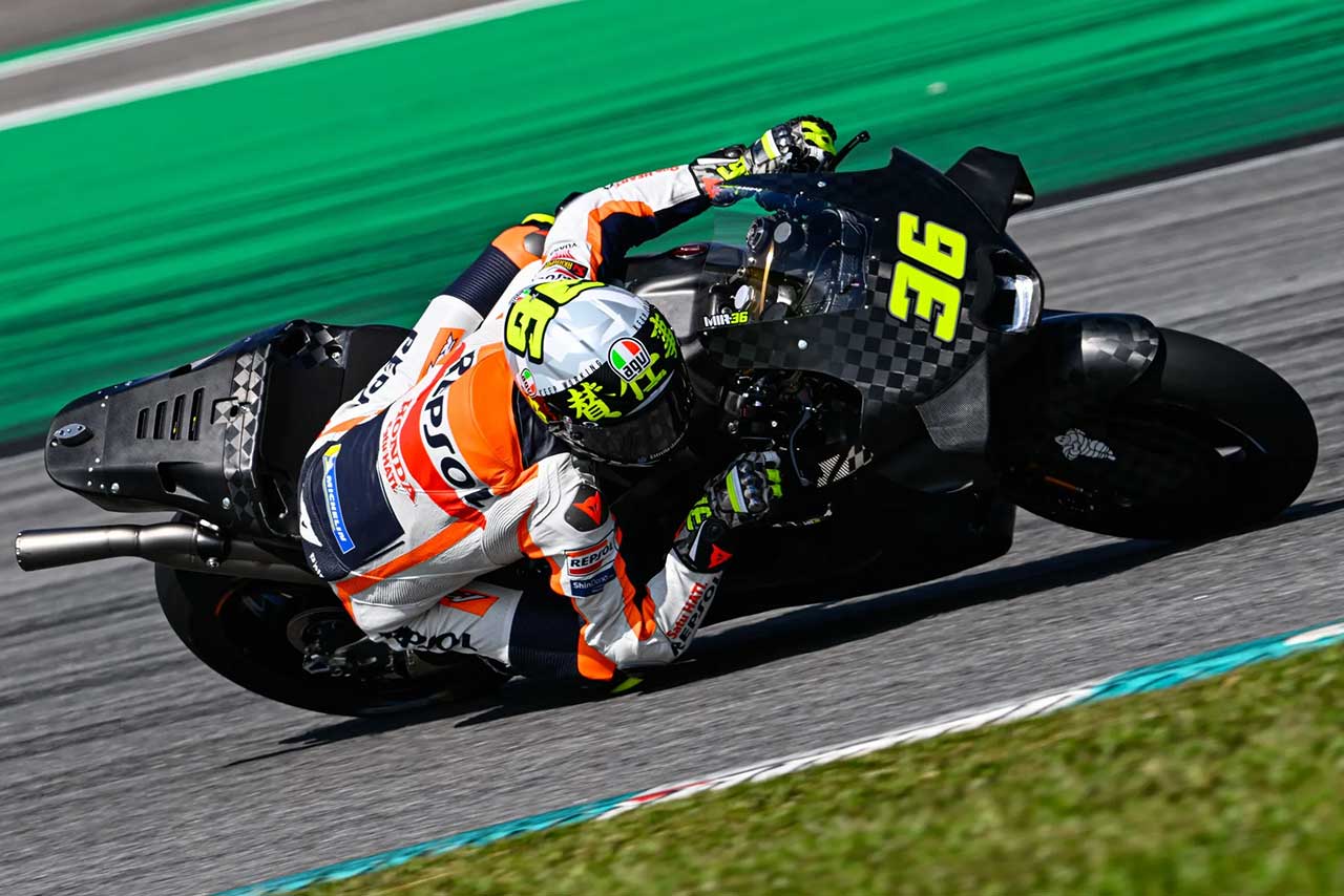 ジョアン・ミル（レプソル・ホンダ・チーム）／2024MotoGPセパンシェイクダウンテスト2日目