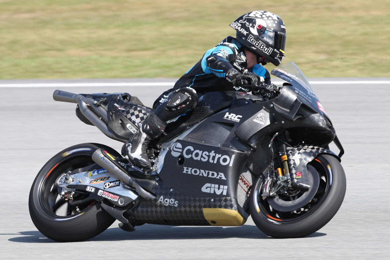 ヨハン・ザルコ（カストロール・ホンダLCR）／2024MotoGPセパンシェイクダウンテスト