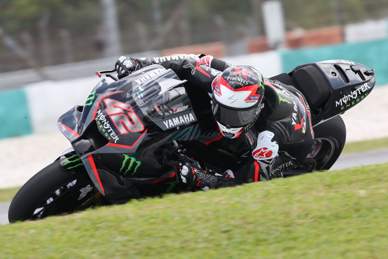 アレックス・リンス（モンスターエナジー・ヤマハMotoGP）／2024MotoGPセパンシェイクダウンテスト