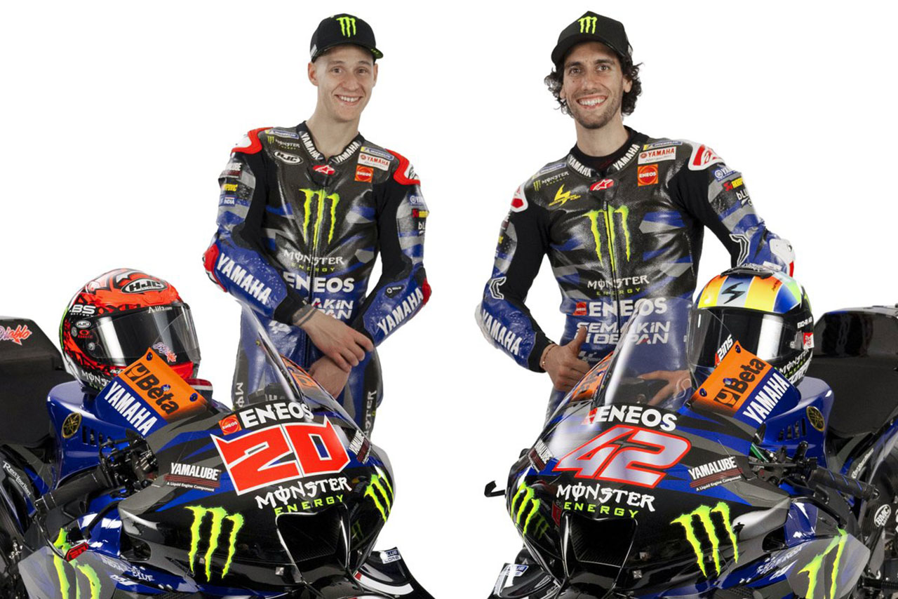 2024MotoGP：ファビオ・クアルタラロとアレックス・リンス（モンスターエナジー・ヤマハMotoGP）
