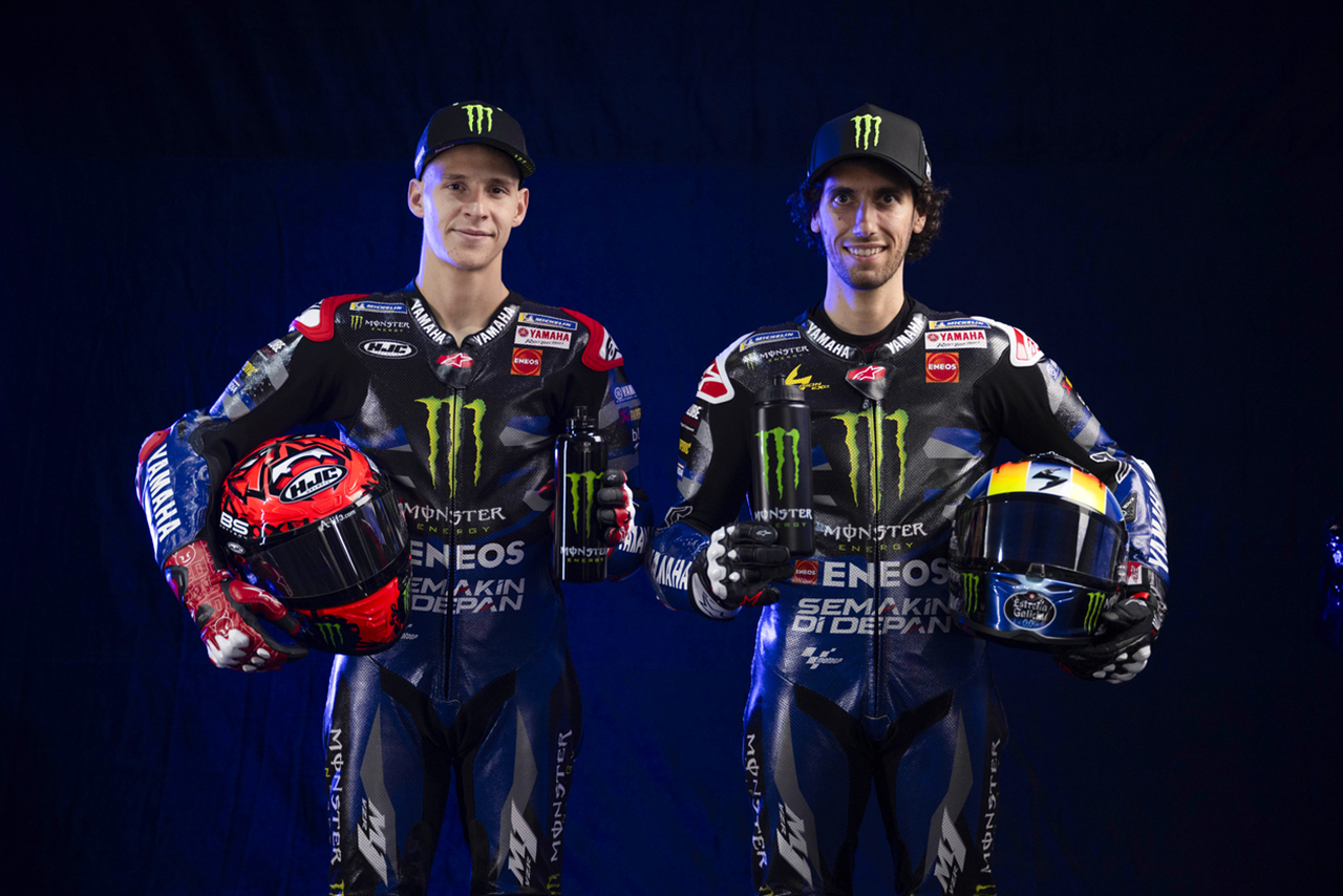 2024MotoGP：ファビオ・クアルタラロとアレックス・リンス（モンスターエナジー・ヤマハMotoGP）