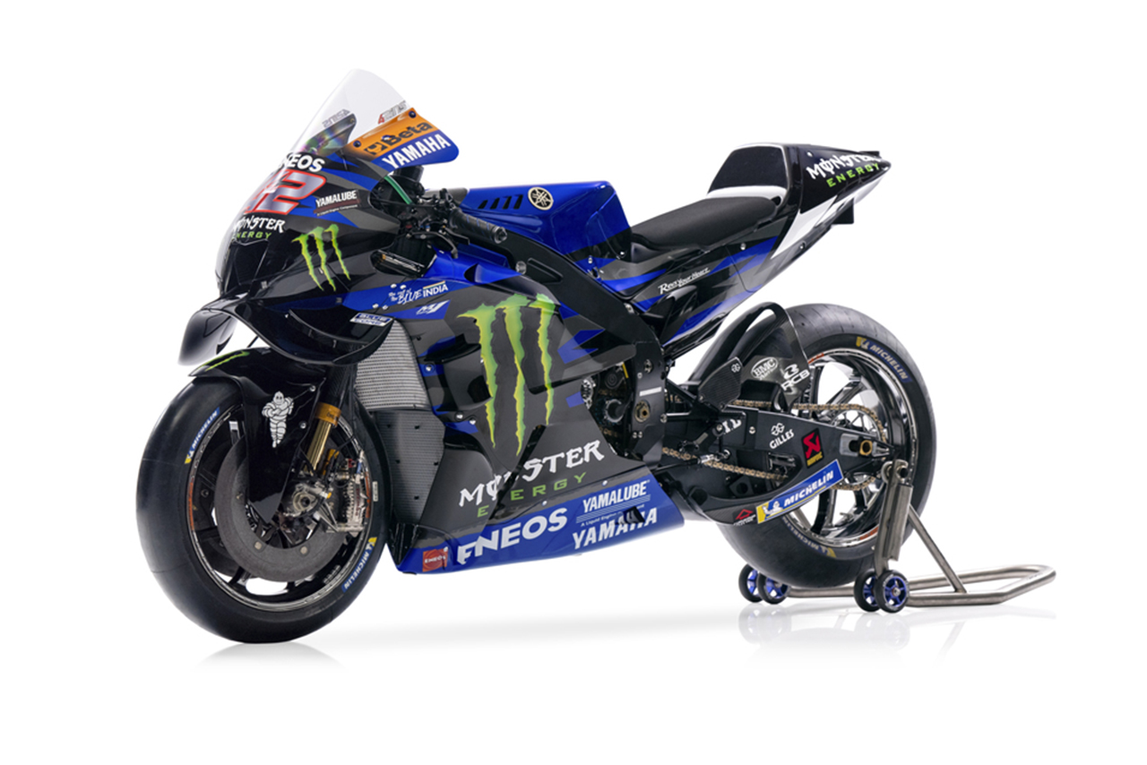 2024MotoGP：アレックス・リンス（モンスターエナジー・ヤマハMotoGP）が使用するヤマハYZR-M1