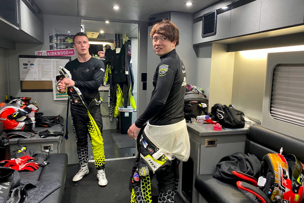 宮田莉朋（バッサー・サリバン）　2024年IMSA開幕戦デイトナ24時間