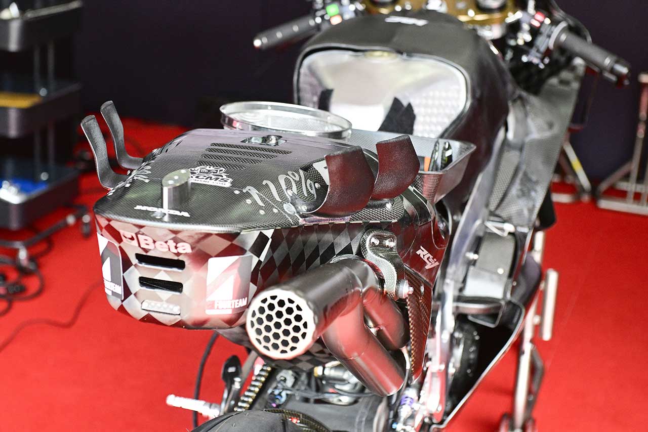 LCRホンダが使用するRC213V／2024MotoGPセパン公式テスト1日目