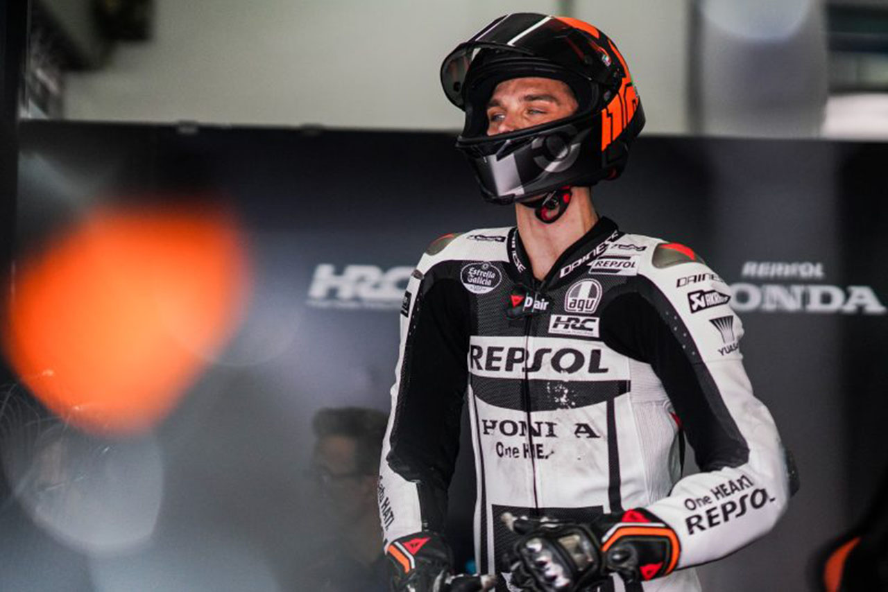 ルカ・マリーニ（レプソル・ホンダ・チーム）／2024MotoGPセパン公式テスト1日目