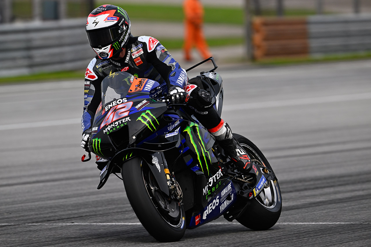 アレックス・リンス（モンスターエナジー・ヤマハMotoGP）／2024MotoGPセパン公式テスト1日目