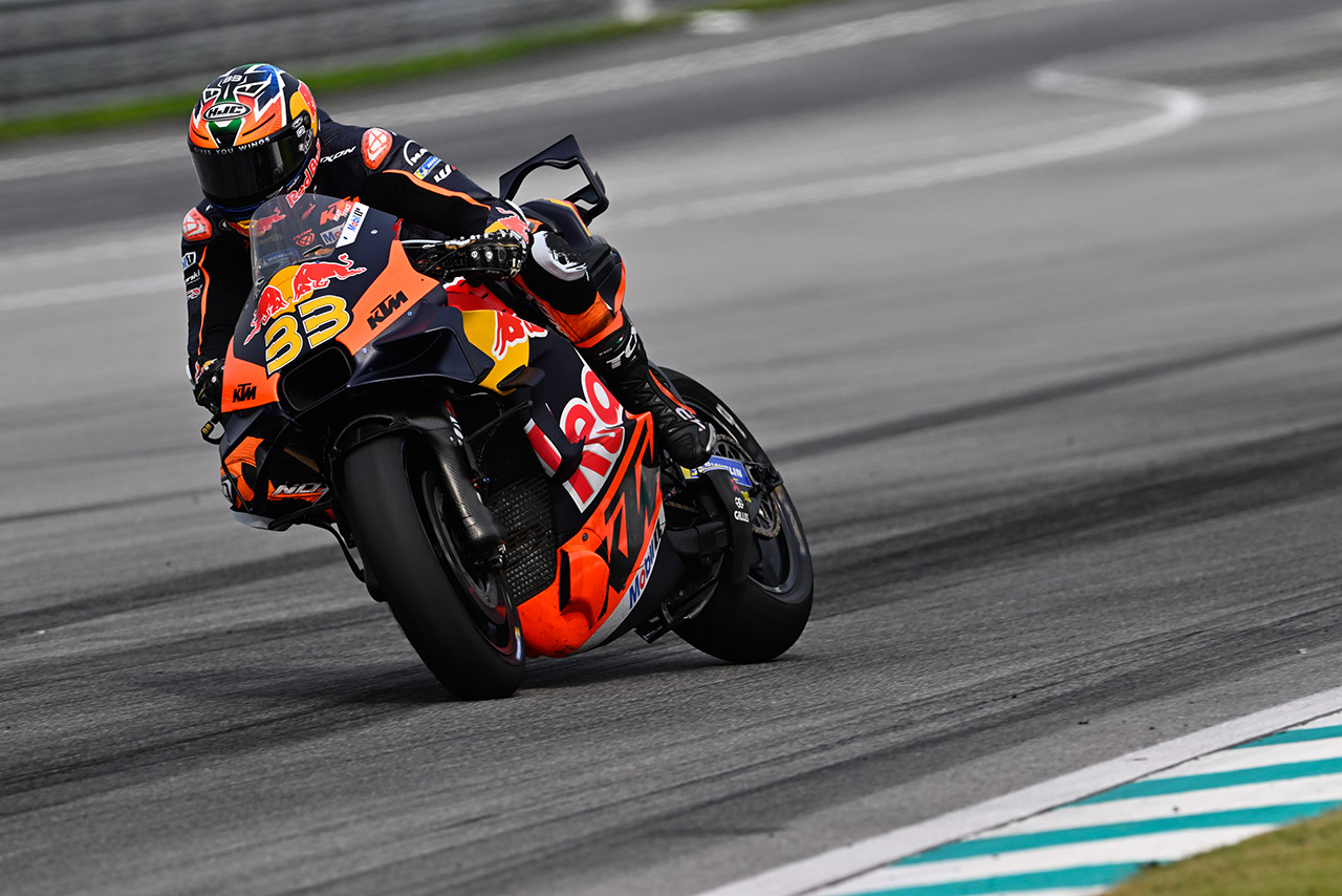 ブラッド・ビンダー（レッドブルKTMファクトリー・レーシング）／2024MotoGPセパン公式テスト1日目