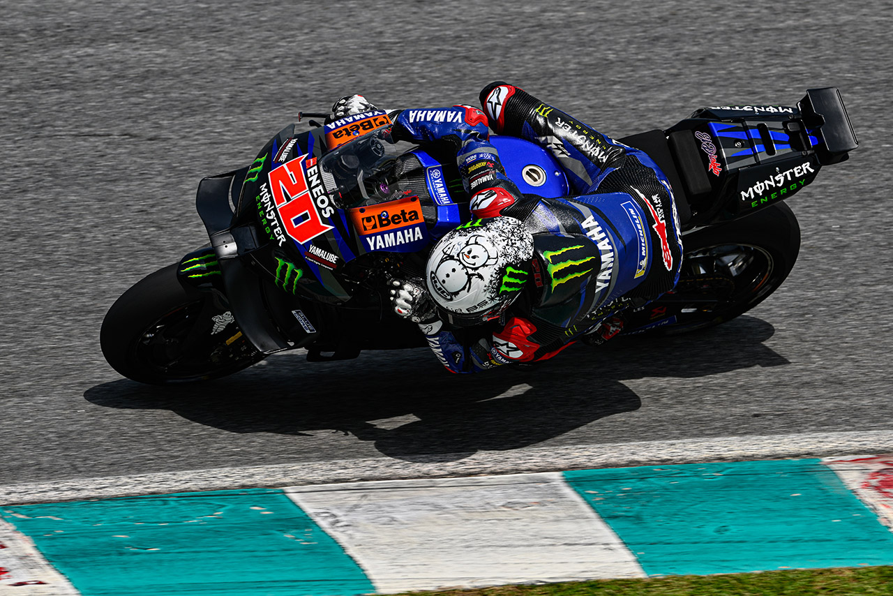 ファビオ・クアルタラロ（モンスターエナジー・ヤマハMotoGP）／2024MotoGPセパン公式テスト1日目