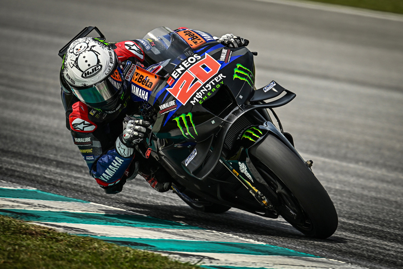 ファビオ・クアルタラロ（モンスターエナジー・ヤマハMotoGP）／2024MotoGPセパン公式テスト1日目