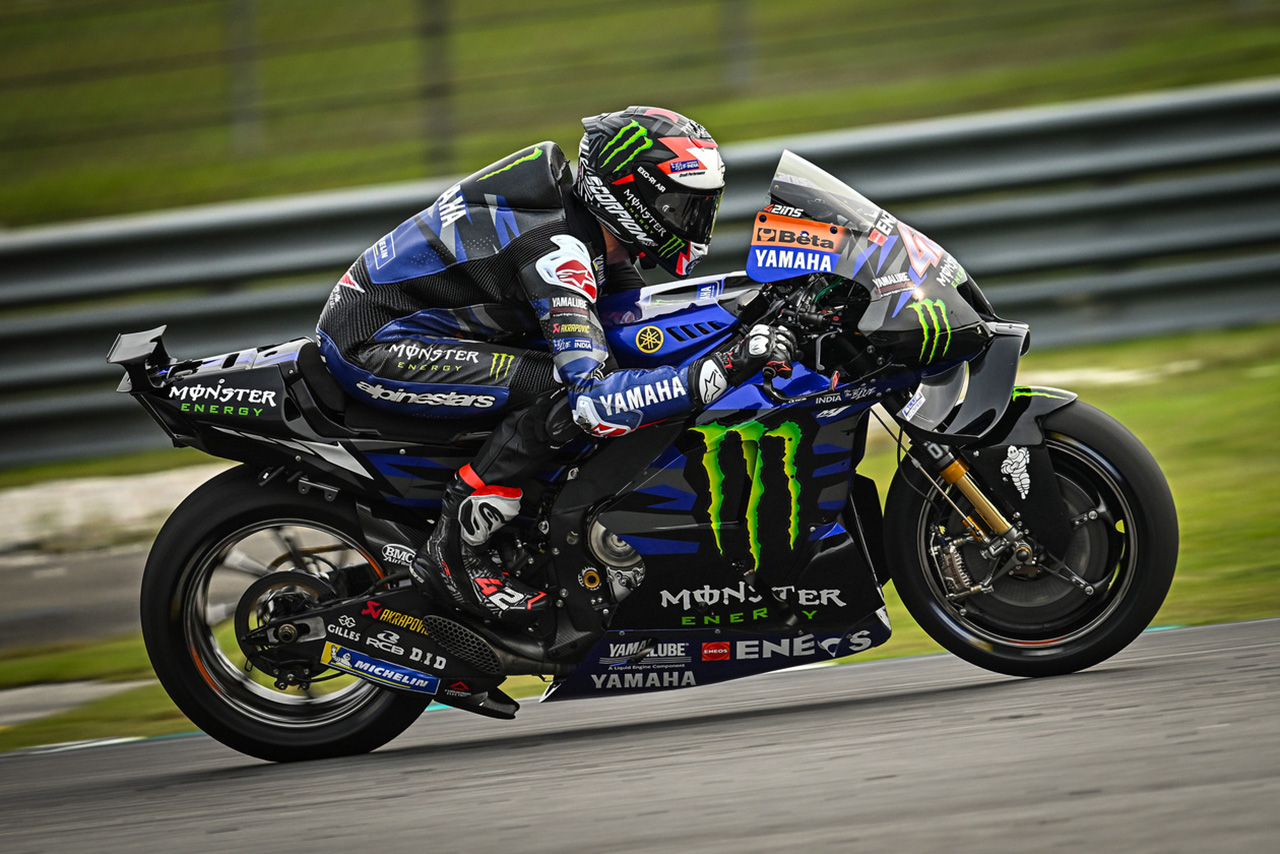 アレックス・リンス（モンスターエナジー・ヤマハMotoGP）／2024MotoGPセパン公式テスト1日目