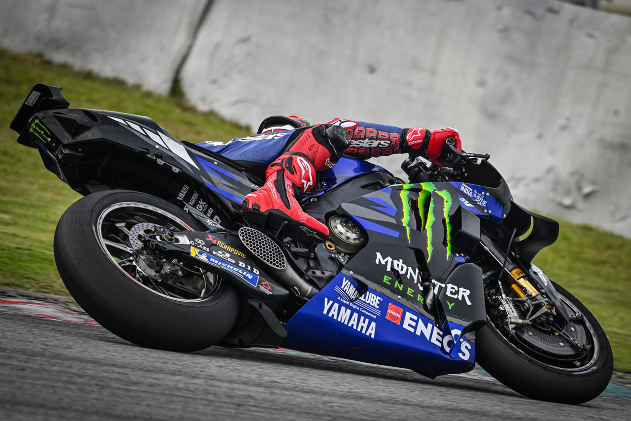 ファビオ・クアルタラロ（モンスターエナジー・ヤマハMotoGP）／2024MotoGPセパン公式テスト1日目