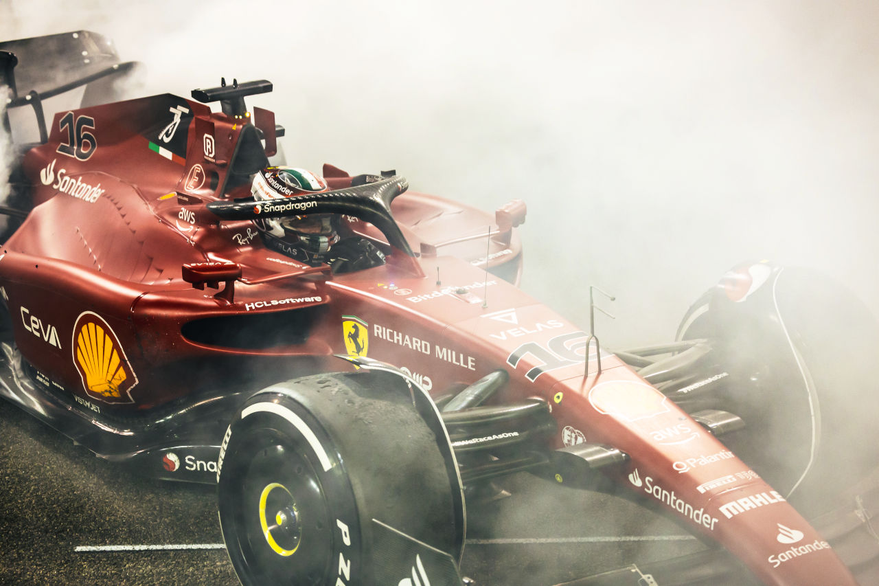 シャルル・ルクレールのSF-75　2022年F1第22戦アブダビGP