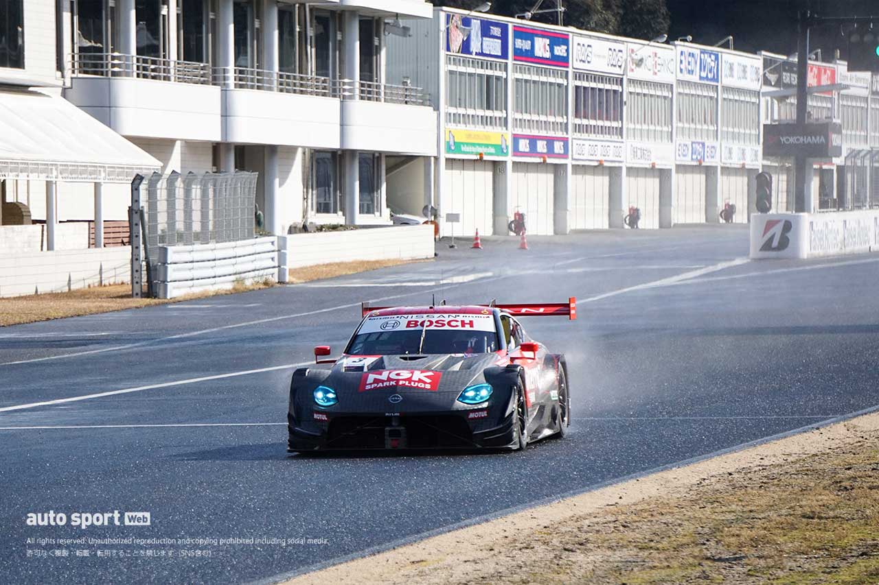 2024スーパーGT岡山メーカーテスト　NISMO NDDPの3号車ニッサンZニスモGT500