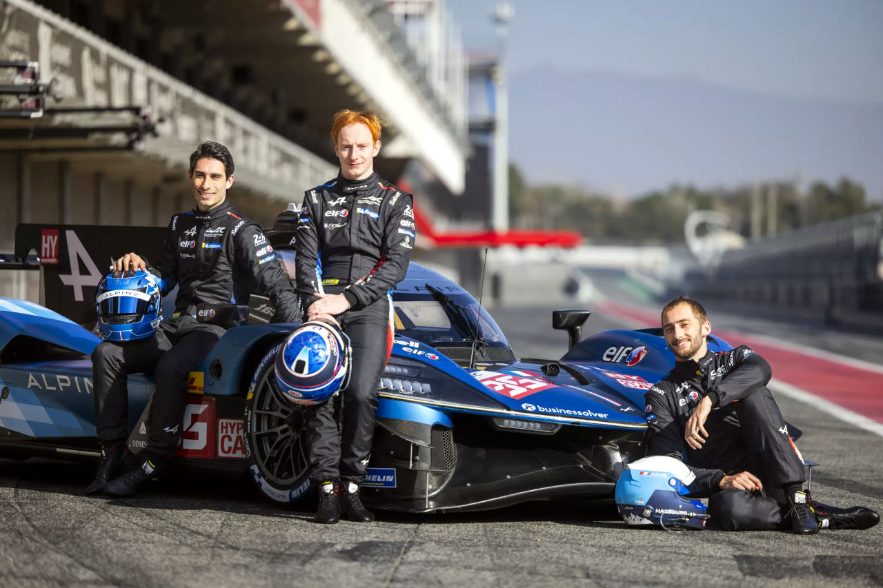 35号車はポール・ループ・シャタン、シャルル・ミレッシ、フェルディナンド・ハプスブルクのトリオに