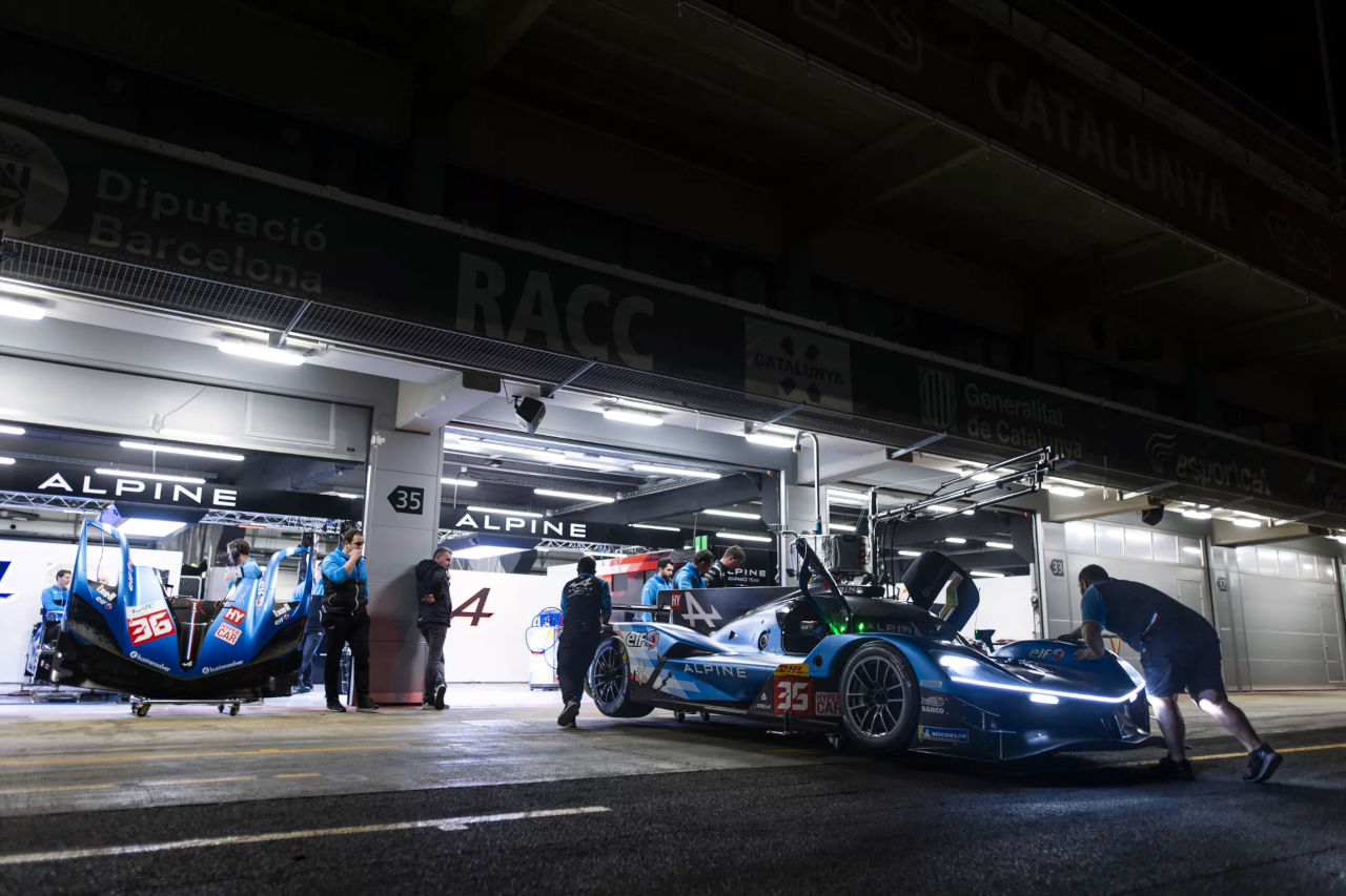 2024年シーズンのWECに登場するアルピーヌA424