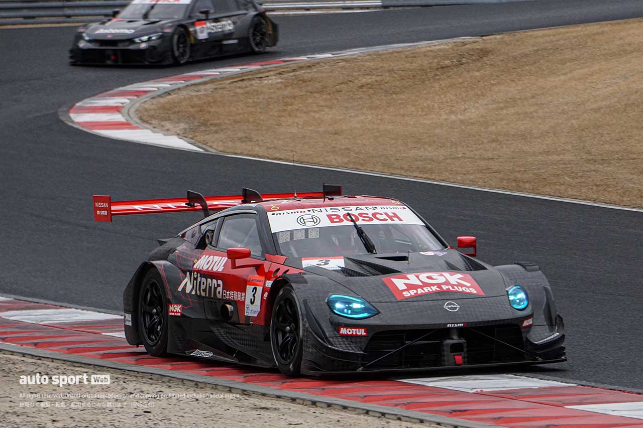 2024スーパーGT岡山メーカーテスト　NISMO NDDPの3号車ニッサンZニスモGT500