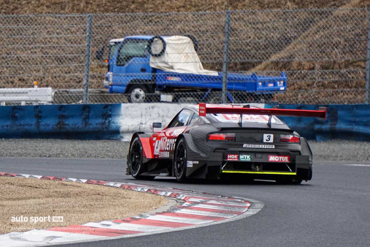 2024スーパーGT岡山メーカーテスト　NISMO NDDPの3号車ニッサンZニスモGT500