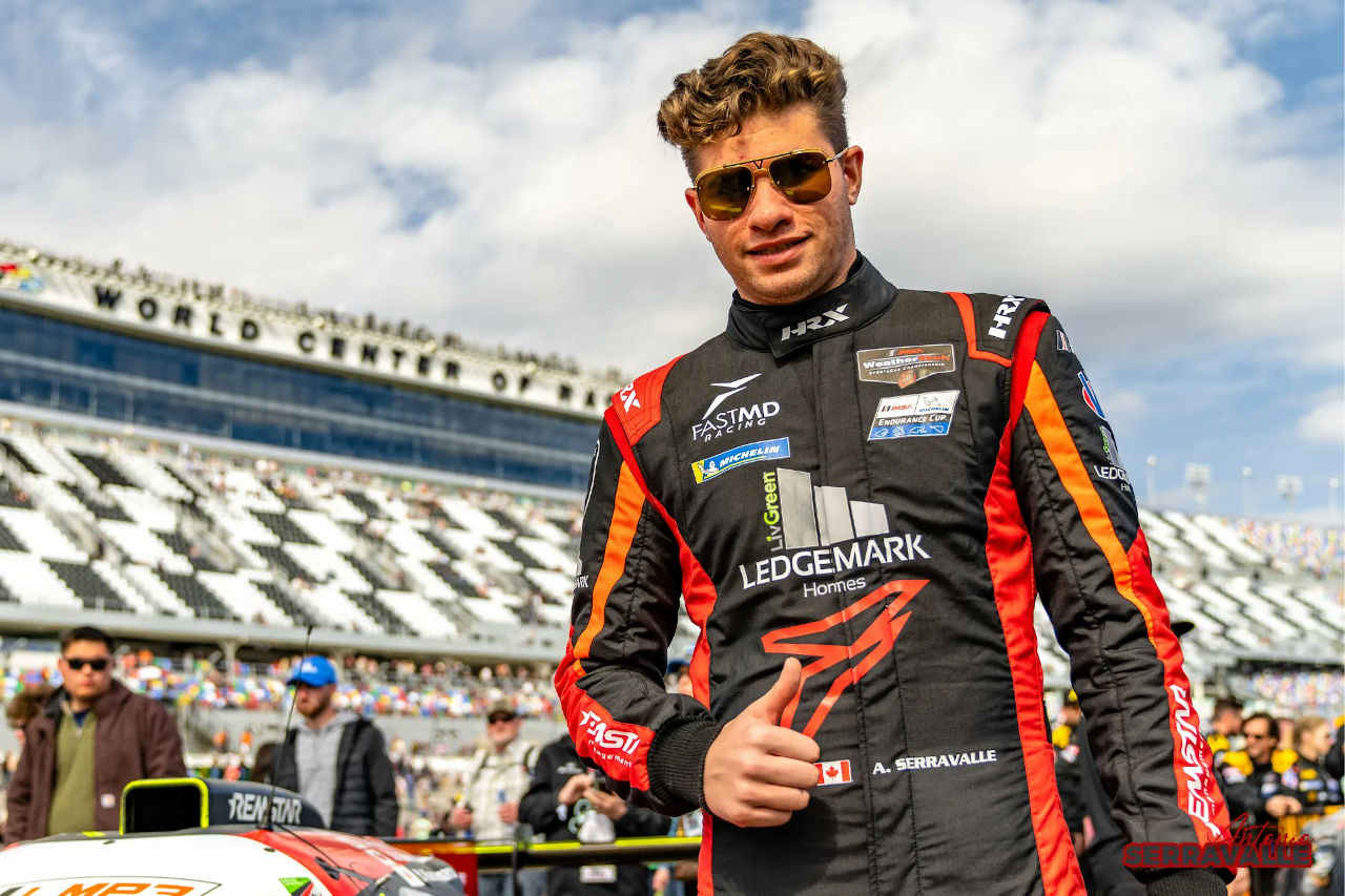 2023年のIMSAウェザーテック・スポーツカー選手権開幕戦デイトナ24時間レースに出場したアントニオ・セラバッレ