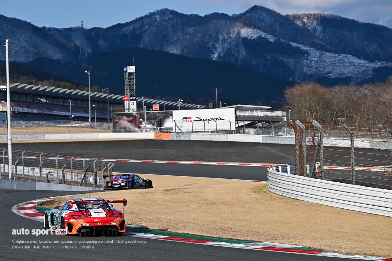 2024GTE特別スポーツ走行　14台が参加し富士スピードウェイでGTE主催の特別スポーツ走行が行われた。