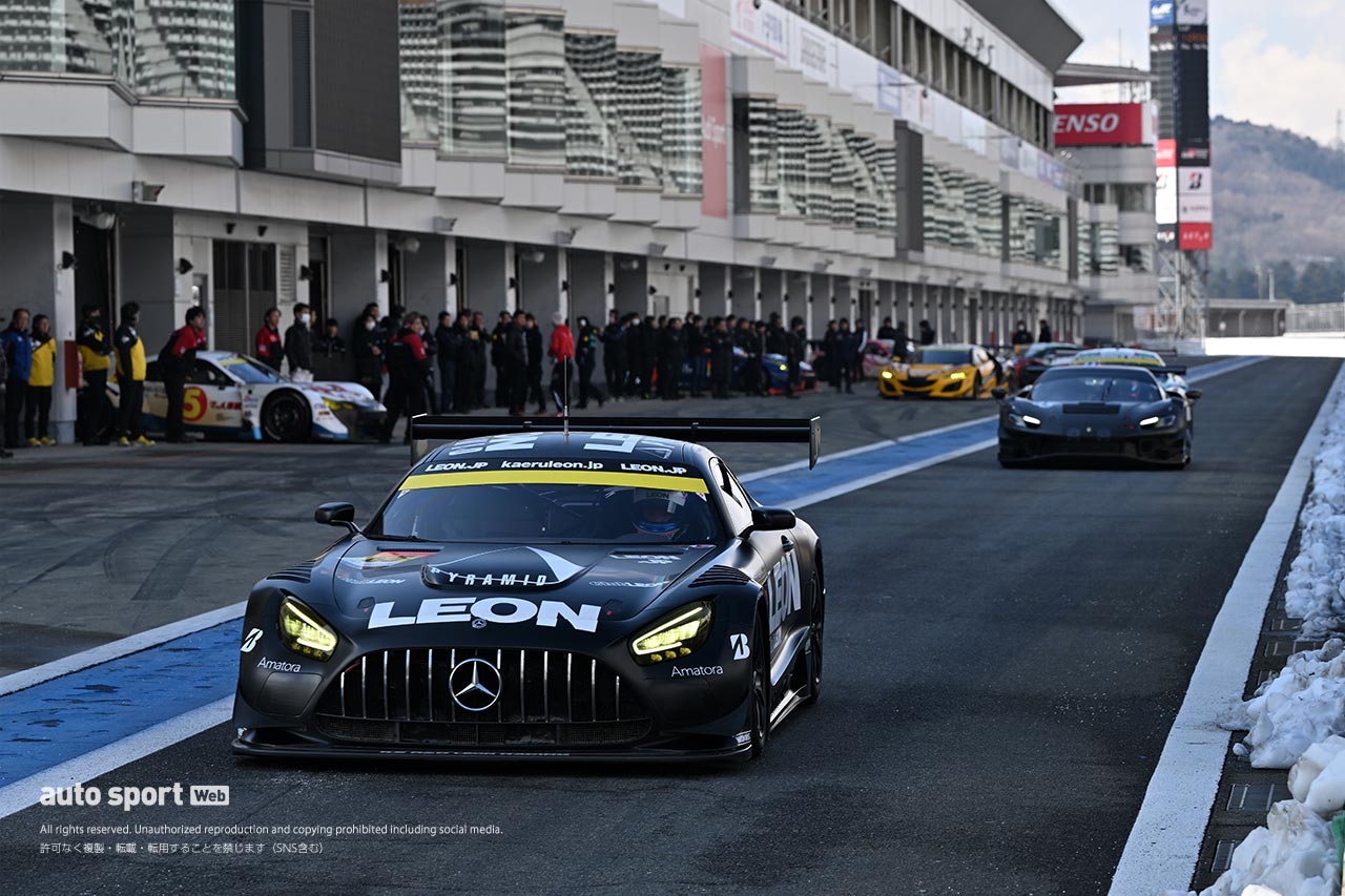 2024GTE特別スポーツ走行　K2 R&D LEON RACINGのメルセデスAMG GT3