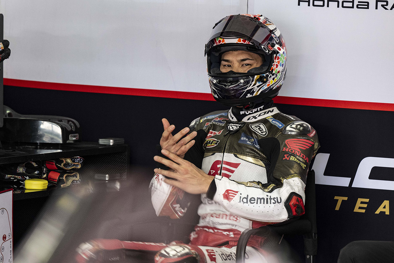 中上貴晶（イデミツ・ホンダLCR）／2024MotoGPセパン公式テスト
