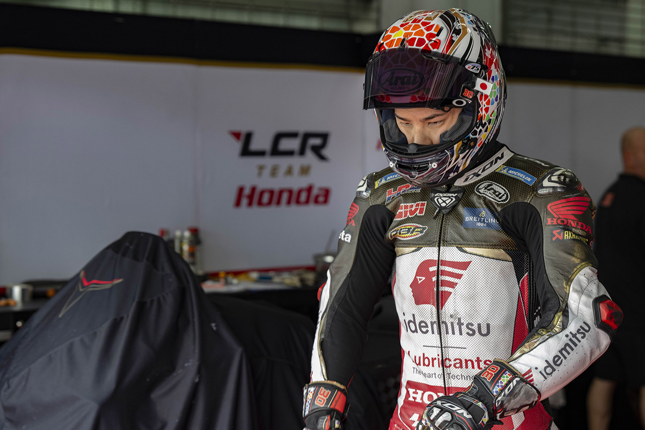 中上貴晶（イデミツ・ホンダLCR）／2024MotoGPセパン公式テスト