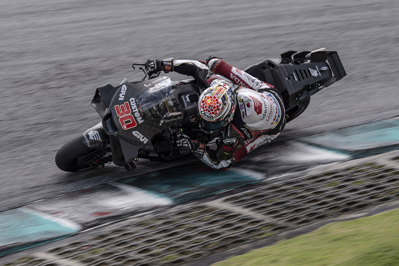中上貴晶（イデミツ・ホンダLCR）／2024MotoGPセパン公式テスト