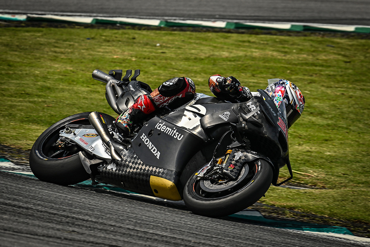 中上貴晶（イデミツ・ホンダLCR）／2024MotoGPセパン公式テスト