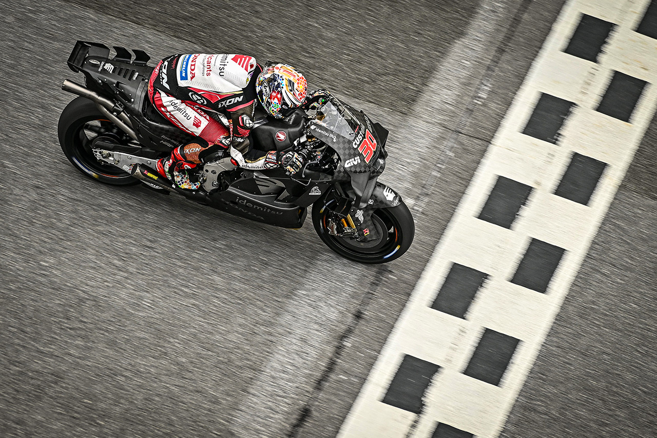 中上貴晶（イデミツ・ホンダLCR）／2024MotoGPセパン公式テスト