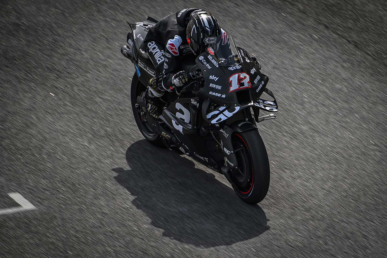 マーベリック・ビニャーレス（アプリリア・レーシング）／2024MotoGPセパン公式テスト