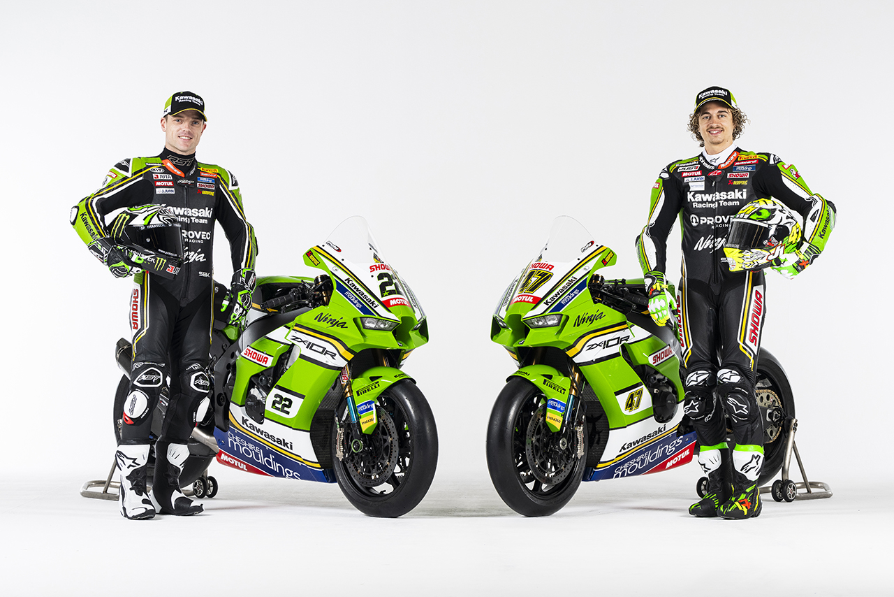 2024SBK：アレックス・ロウズとアクセル・バッサーニ（Kawasaki Racing Team WorldSBK）