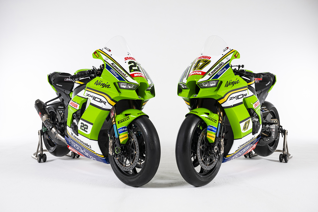 2024SBK：アレックス・ロウズとアクセル・バッサーニ（Kawasaki Racing Team WorldSBK）が駆るカワサキZX-10RR