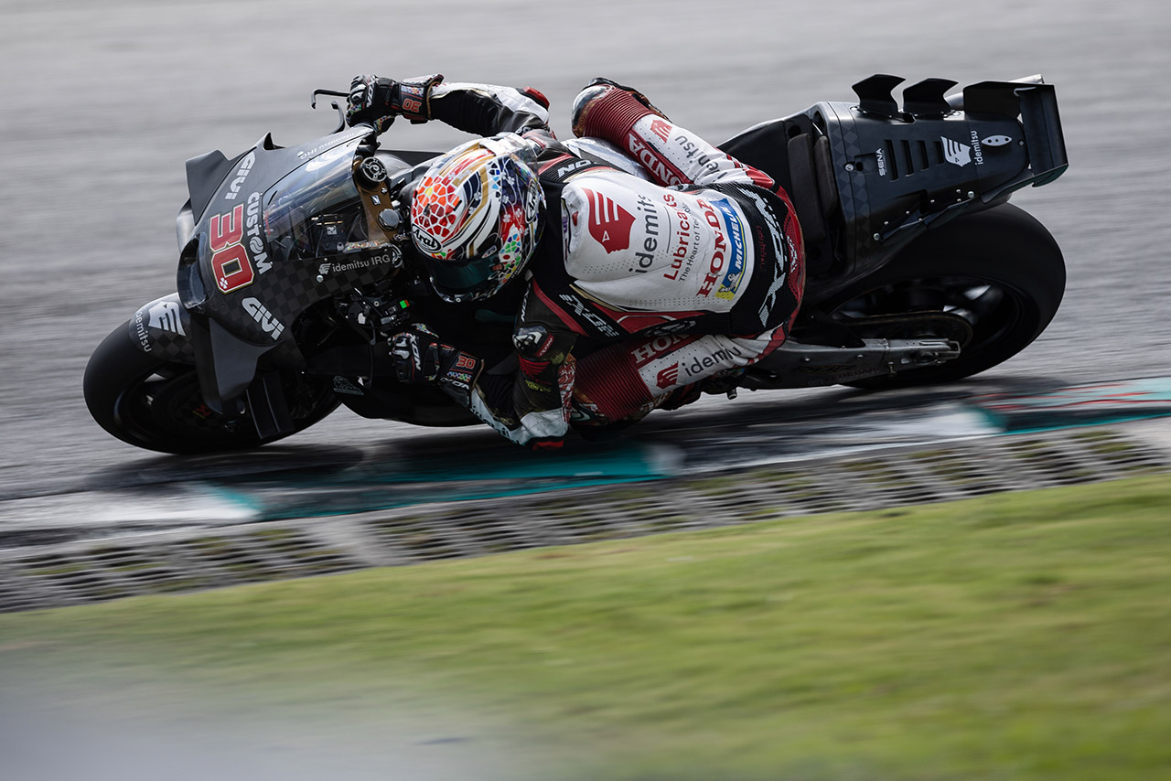 中上貴晶（イデミツ・ホンダLCR）／2024MotoGPセパン公式テスト