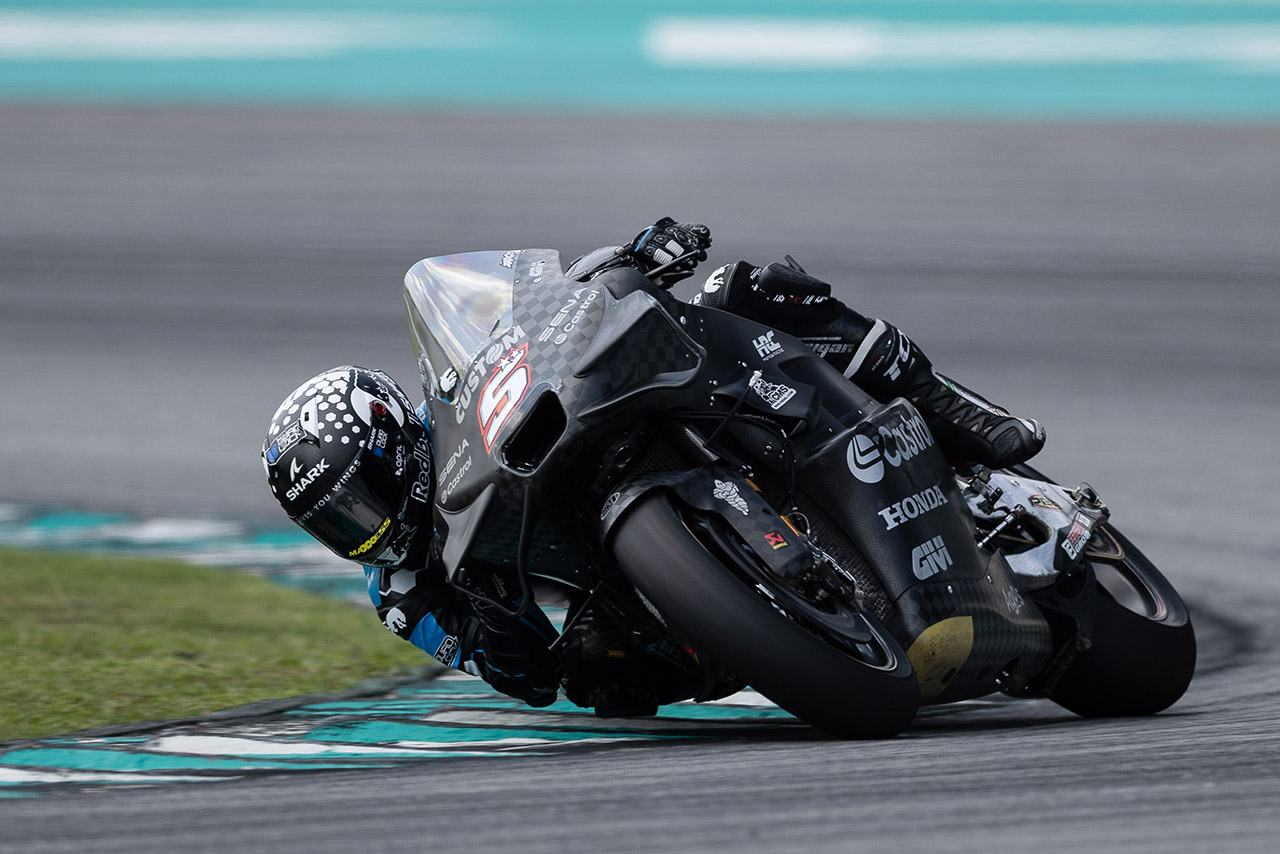 ヨハン・ザルコ（カストロール・ホンダLCR）／2024MotoGPセパン公式テスト