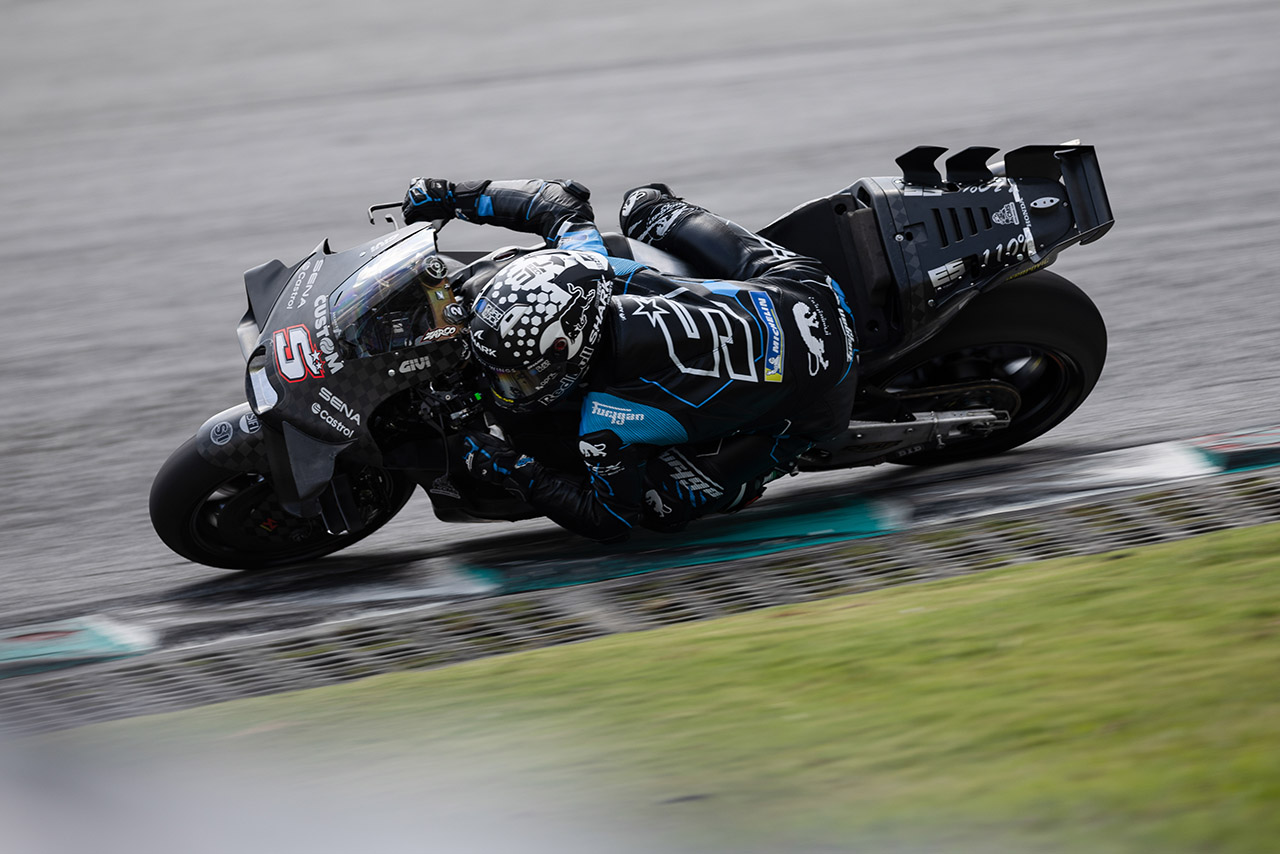 ヨハン・ザルコ（カストロール・ホンダLCR）／2024MotoGPセパン公式テスト