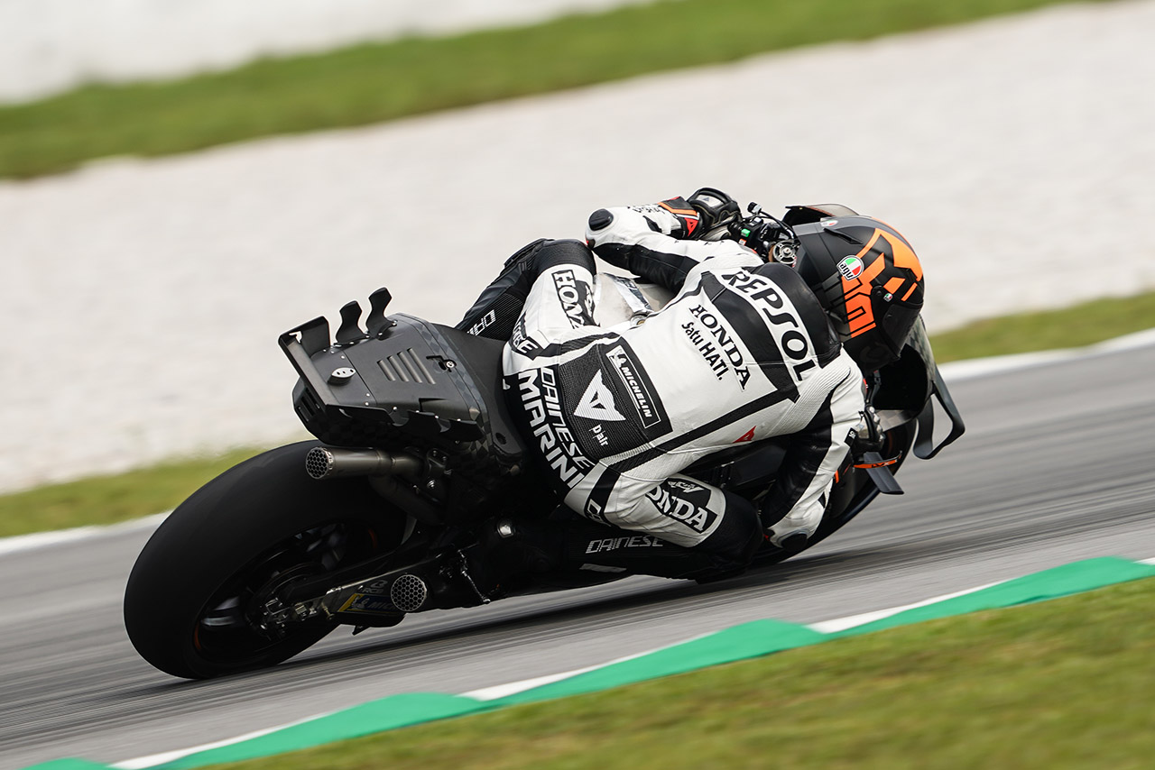 ルカ・マリーニ（レプソル・ホンダ・チーム）／2024MotoGPセパン公式テスト