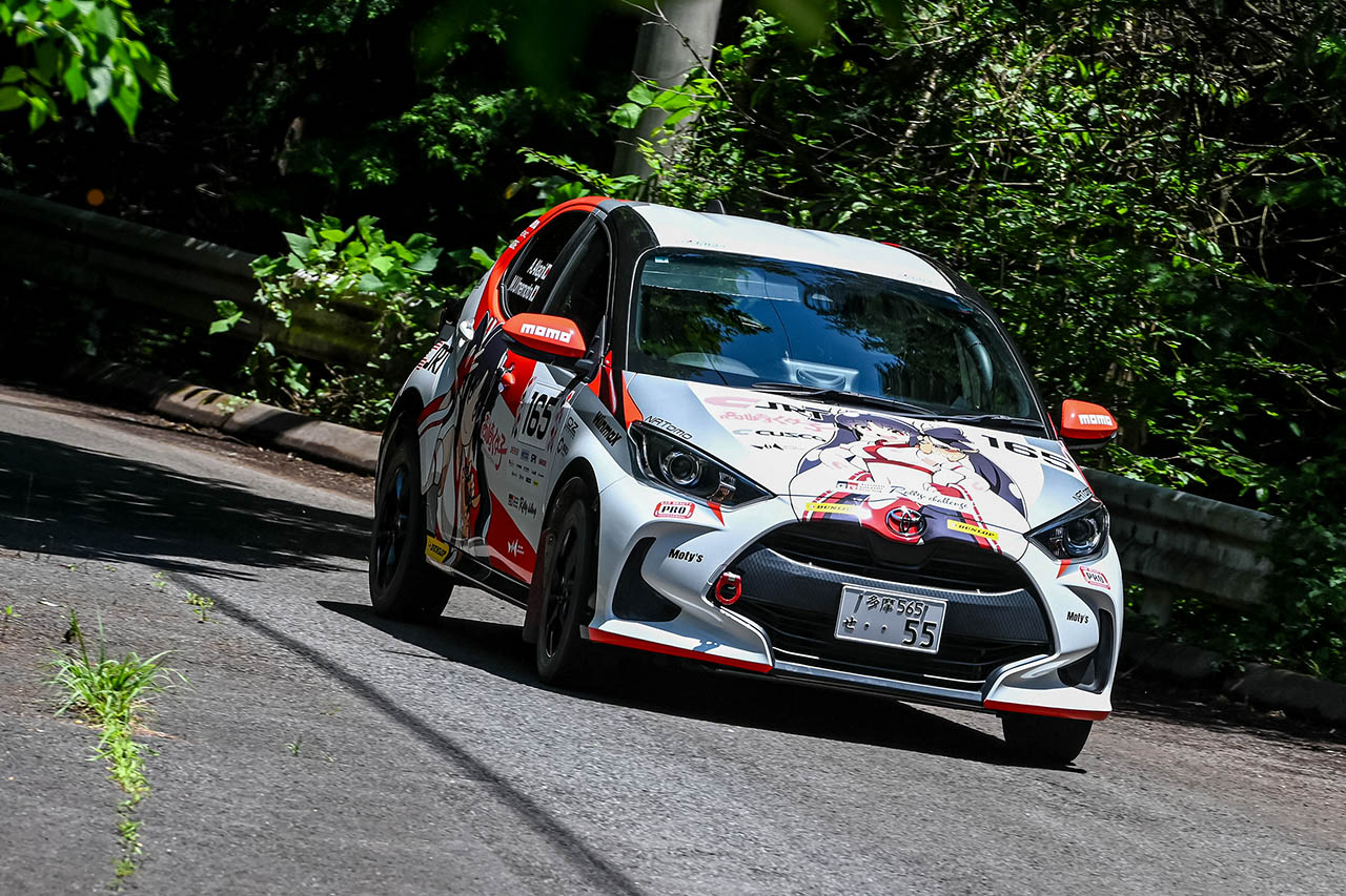 2023年TOYOTA GAZOO Racingラリーチャレンジ第5戦渋川・伊香保に参戦した梅本まどか