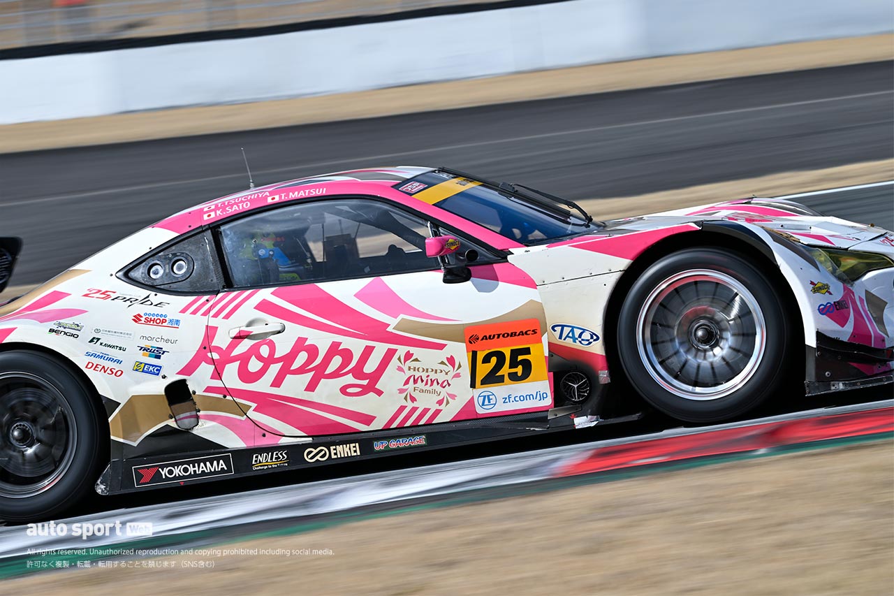 2024GTE特別スポーツ走行　安田裕信が駆るHOPPY team TSUCHIYAの125号車86 MC