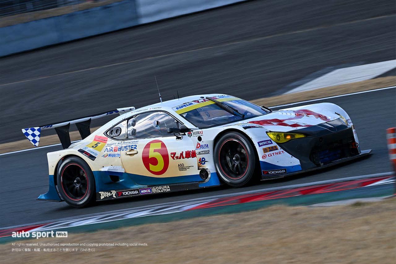 2024GTE特別スポーツ走行　TEAM MACHの5号車86 MC