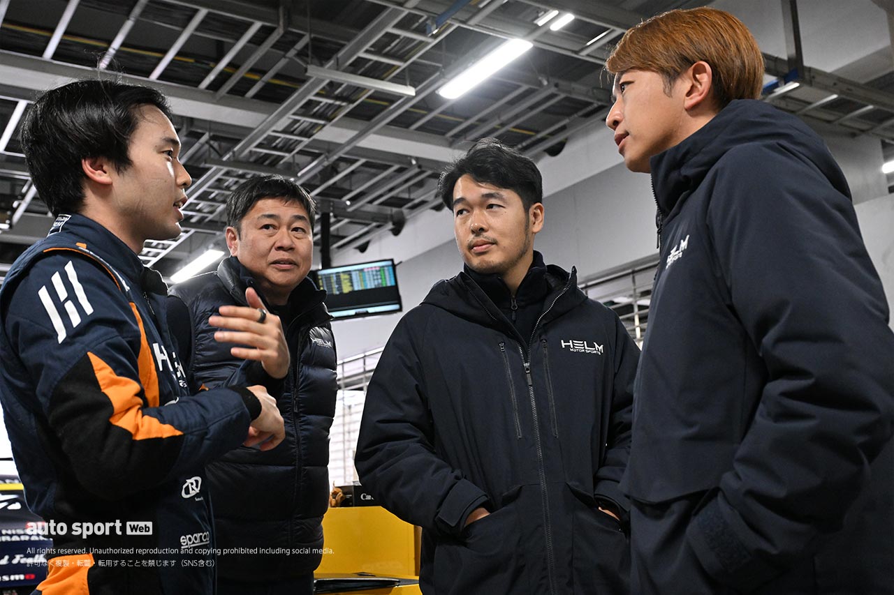 2024GTE特別スポーツ走行　HELM MOTORSPORTSのメンバー