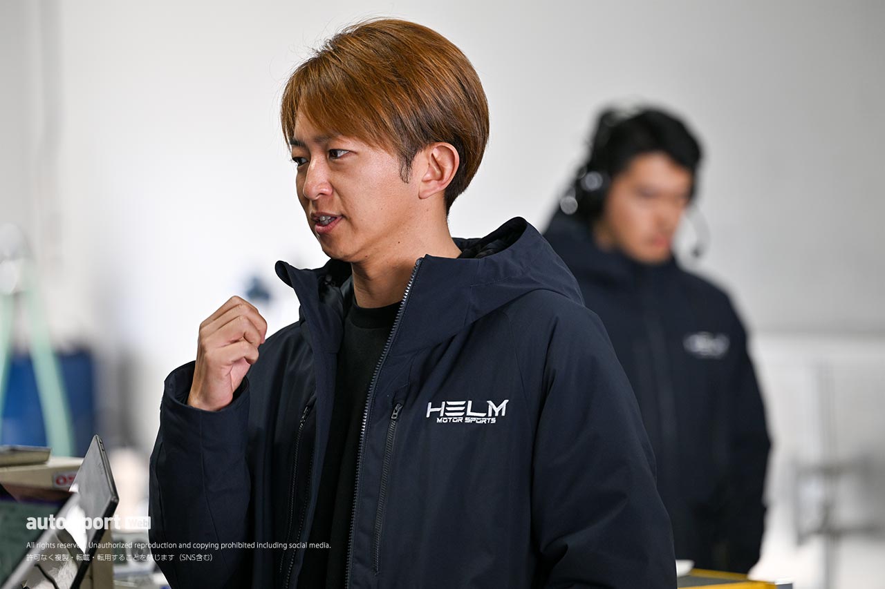 2024GTE特別スポーツ走行　HELM MOTORSPORTSの平手晃平
