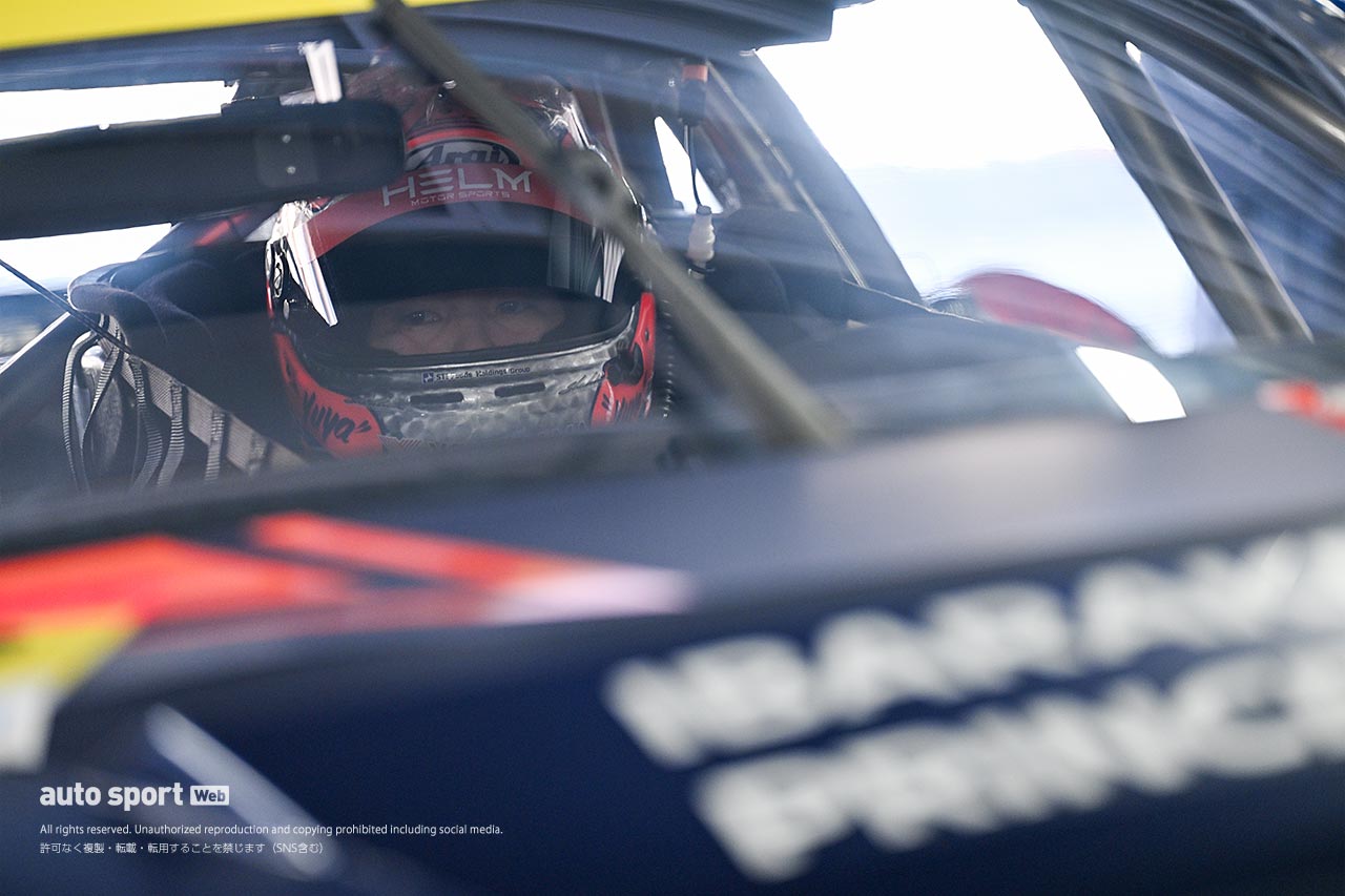 2024GTE特別スポーツ走行　HELM MOTORSPORTSの平木湧也