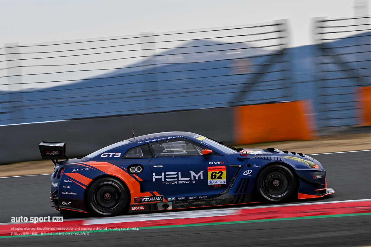 2024GTE特別スポーツ走行　HELM MOTORSPORTSの62号車ニッサンGT-RニスモGT3
